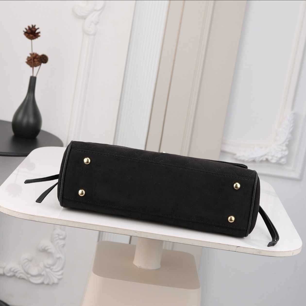 Top quality fashion bag evening bag luxurious new women's suede handbag high waist wide-shoulder crossbody bag designer bag chain strap shoulder bag - 4 of 8