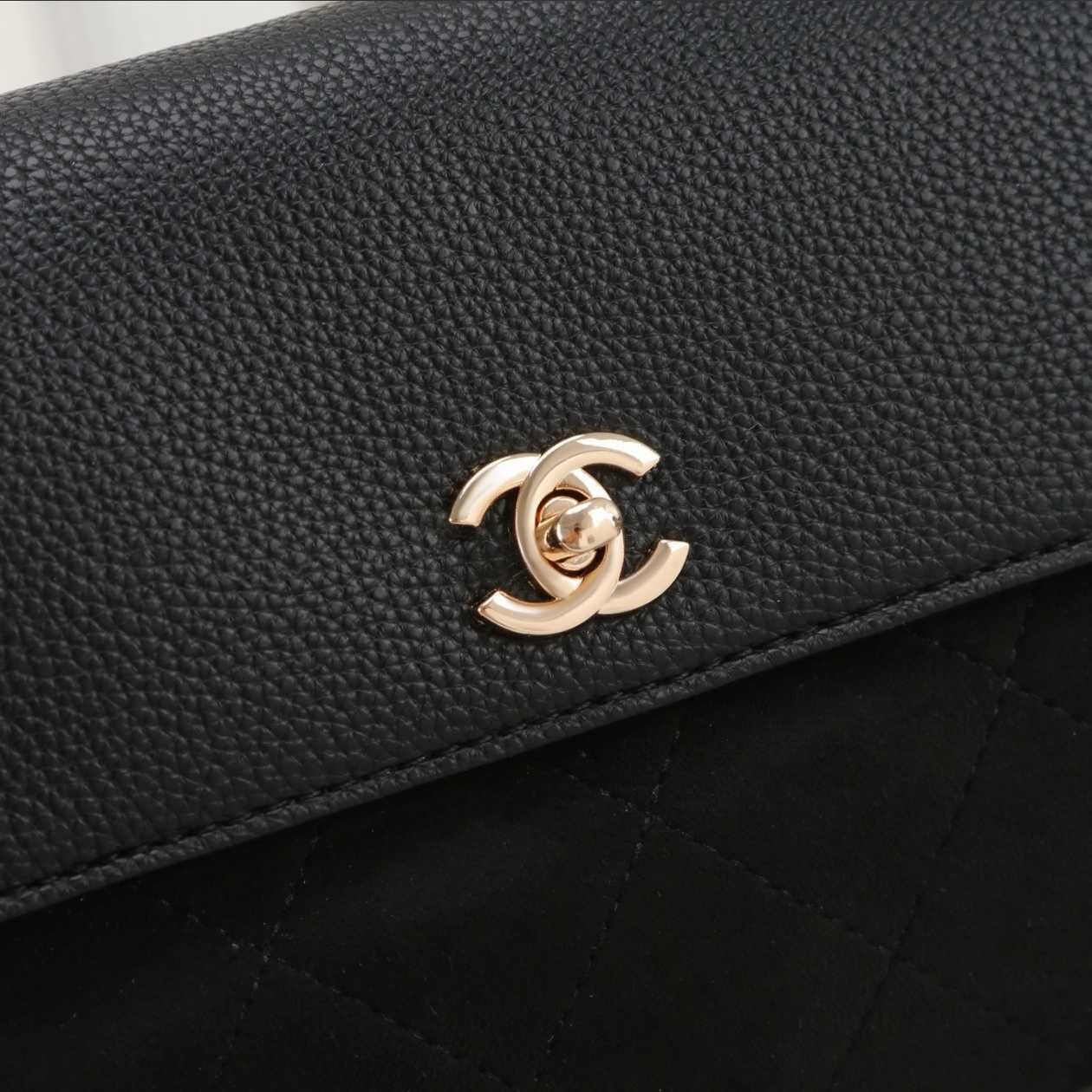 Top quality fashion bag evening bag luxurious new women's suede handbag high waist wide-shoulder crossbody bag designer bag chain strap shoulder bag - 5 of 8
