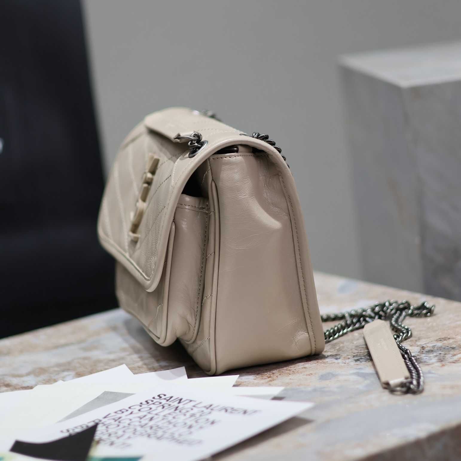 10AA Designer Ladies Premium Quality Crossbody Bag Fashion Leather Handbag Classic Style Crossbody Bag Ladies' Shoulder Bag - 3 of 8