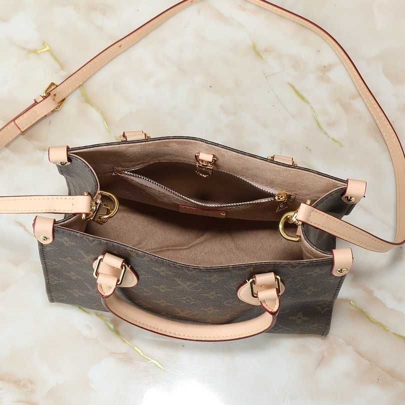 2026 Classic New Designer Tote Bag - Classic Floral Shopping Bag - Women's Shoulder Sling Large Capacity Handbag - 8 of 8