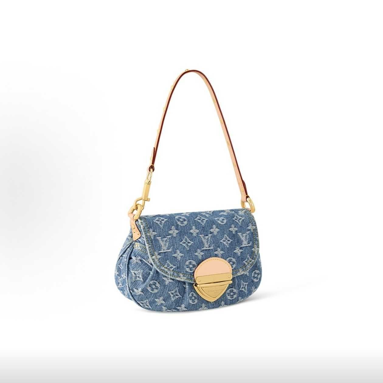 evening bag shoulder top designer bag fashionable trend shoulder bag luxurious women handbag crossbody bag multi color style letter pattern denim material mini bag - 2 of 6